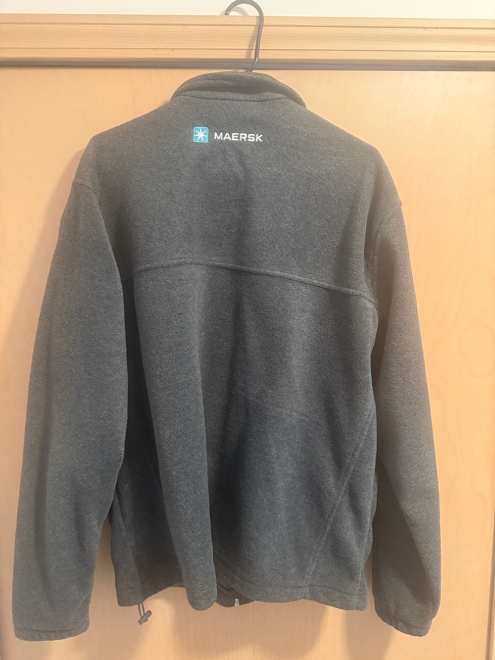 Maersk Columbia Dark Gray Full-Zip Fleece Jacket